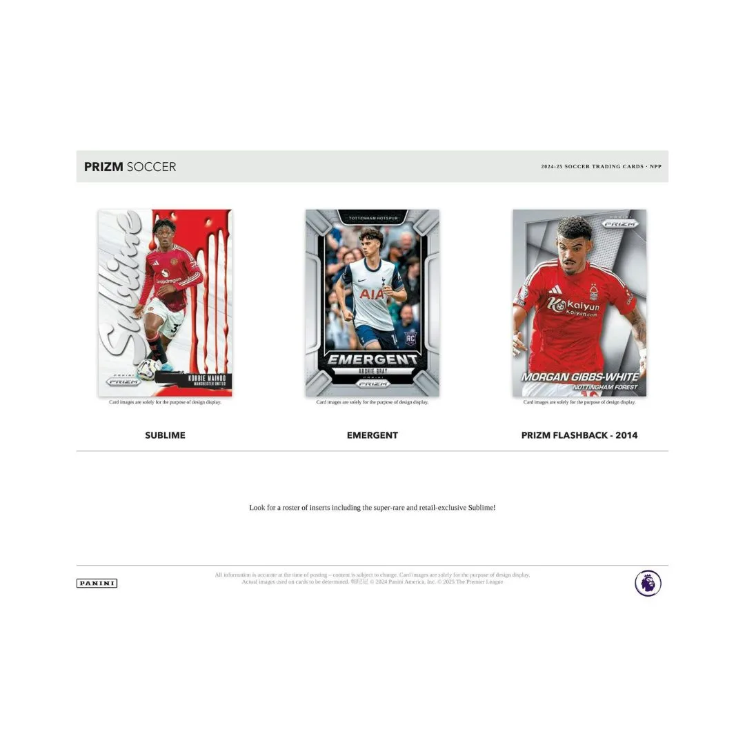 2024-25 Panini Prizm Premier League EPL Soccer Blaster Box - Image 4