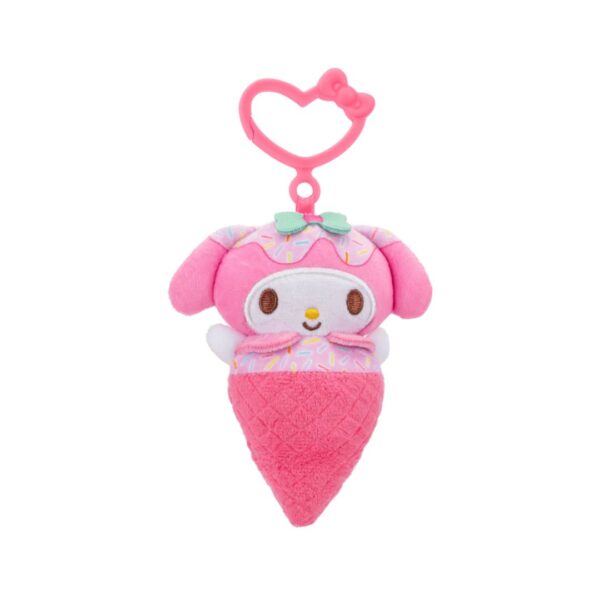 Hello Kitty And Friends Plush Clip Ice Cream My Melody W1