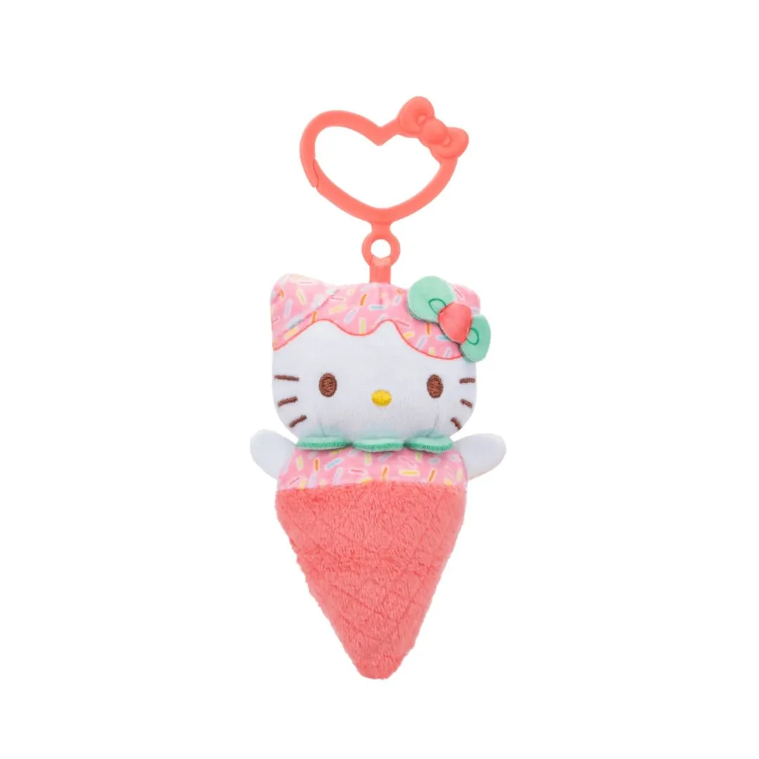 Hello Kitty And Friends Plush Clip Ice Cream W1