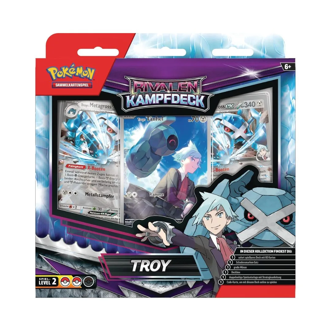Pokemon TCG: Rival Battle Deck — Steven (Single Box)