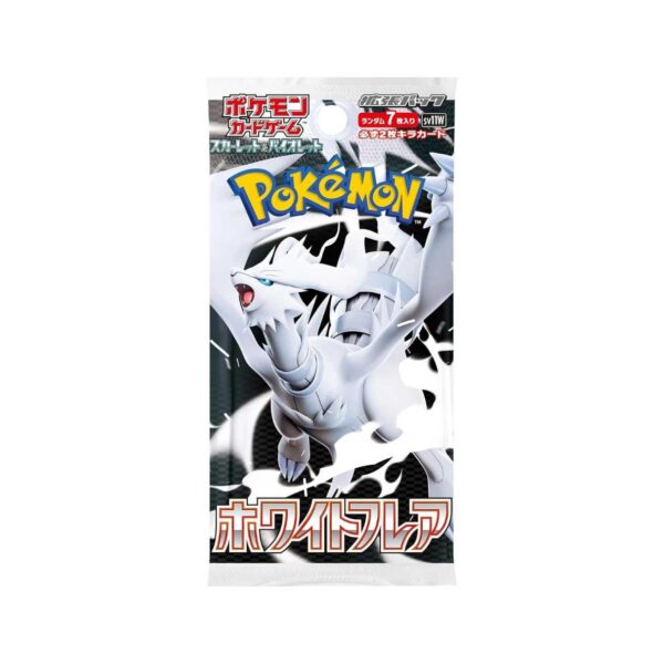 Pokemon TCG White Flare SV11W 1pc Booster Pack Japanese Version, SV11W-JPN