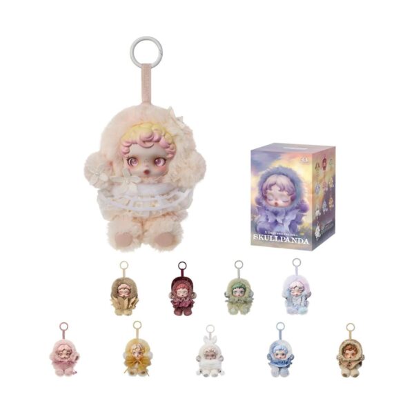 Pop Mart Skull Panda L'impressionnisme Series Plush Pendant Doll, 087388