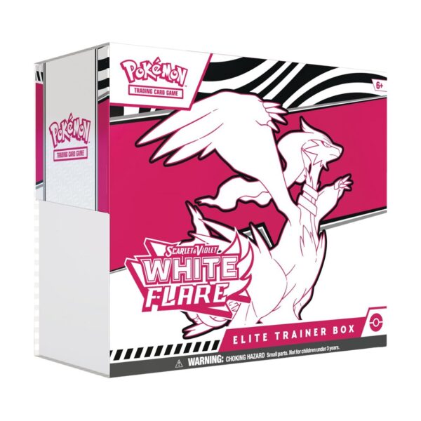 Pokemon TCG: Scarlet & Violet (SV-10.5) White Flare Elite Trainer Box, 10-10037-107