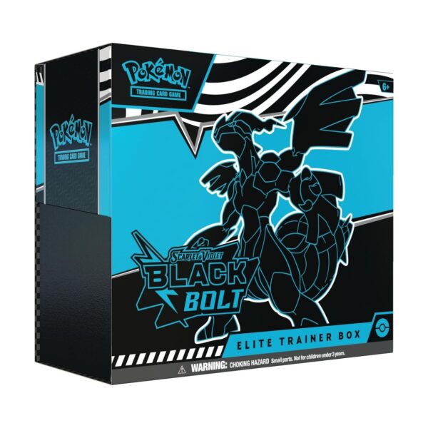 Pokemon TCG: Scarlet & Violet (SV-10.5) Black Bolt Elite Trainer Box, 10-10037-112