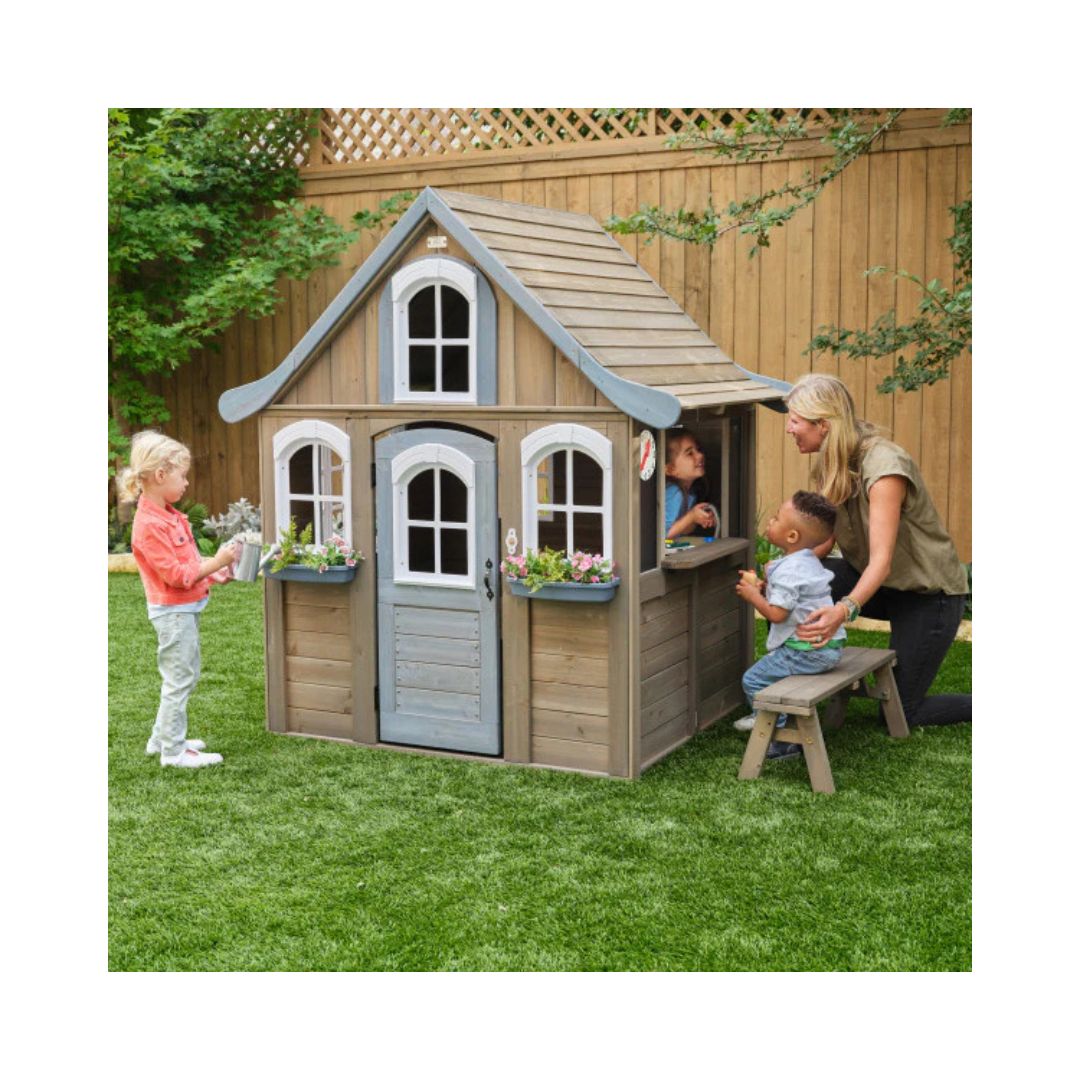 KidKraft Forestview II Wooden Playhouse, 20098 Toy Corner
