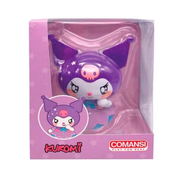 Comansi Kuromi Kawaii Premium Edition figure, 16cm tall, featuring a cute character design with a playful expression.