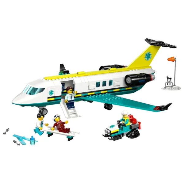 LEGO City Emergency Air Ambulance Airplane – 60465