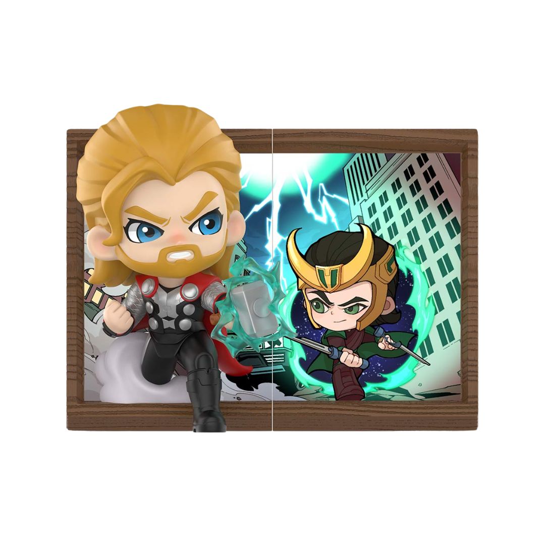 Pop Mart Marvel Photo Frame Series Figures, 289407-1