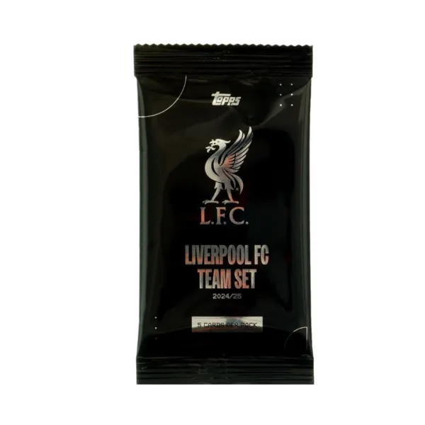 Topps 2024/25 Liverpool FC Team Set Box Football Cards, 073708