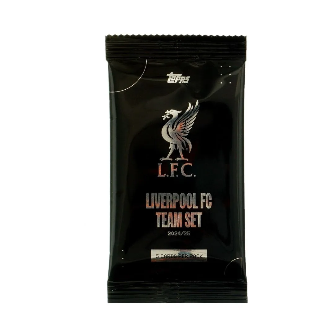 Topps 2024/25 Liverpool FC Team Set Box Football Cards, 073708 - Image 2