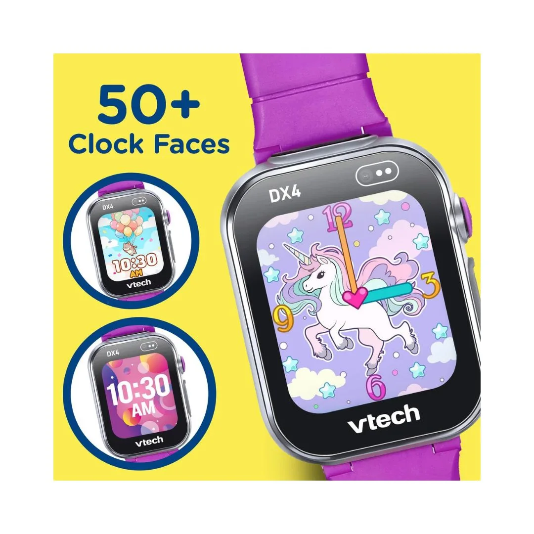 VTech KidiZoom Smartwatch DX4 Purple, VT80-575210 - Image 3