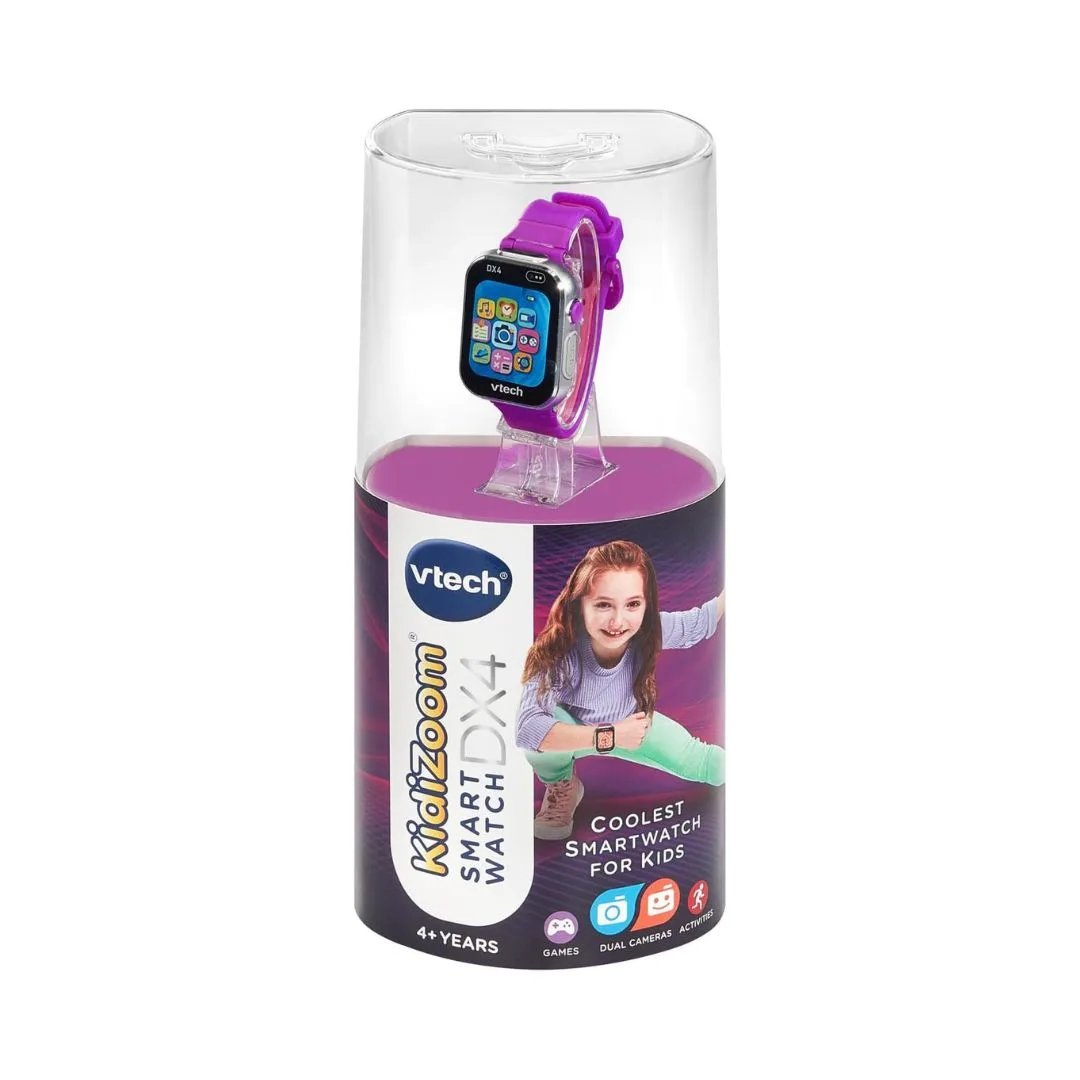 VTech KidiZoom Smartwatch DX4 Purple, VT80-575210 - Image 6