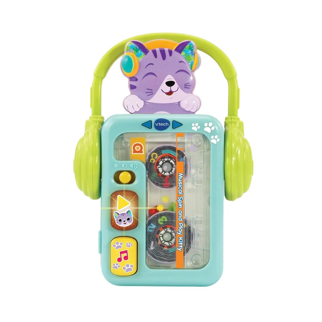 Vtech Musical Spin And Play Kitty, VT80-561003 - Image 2