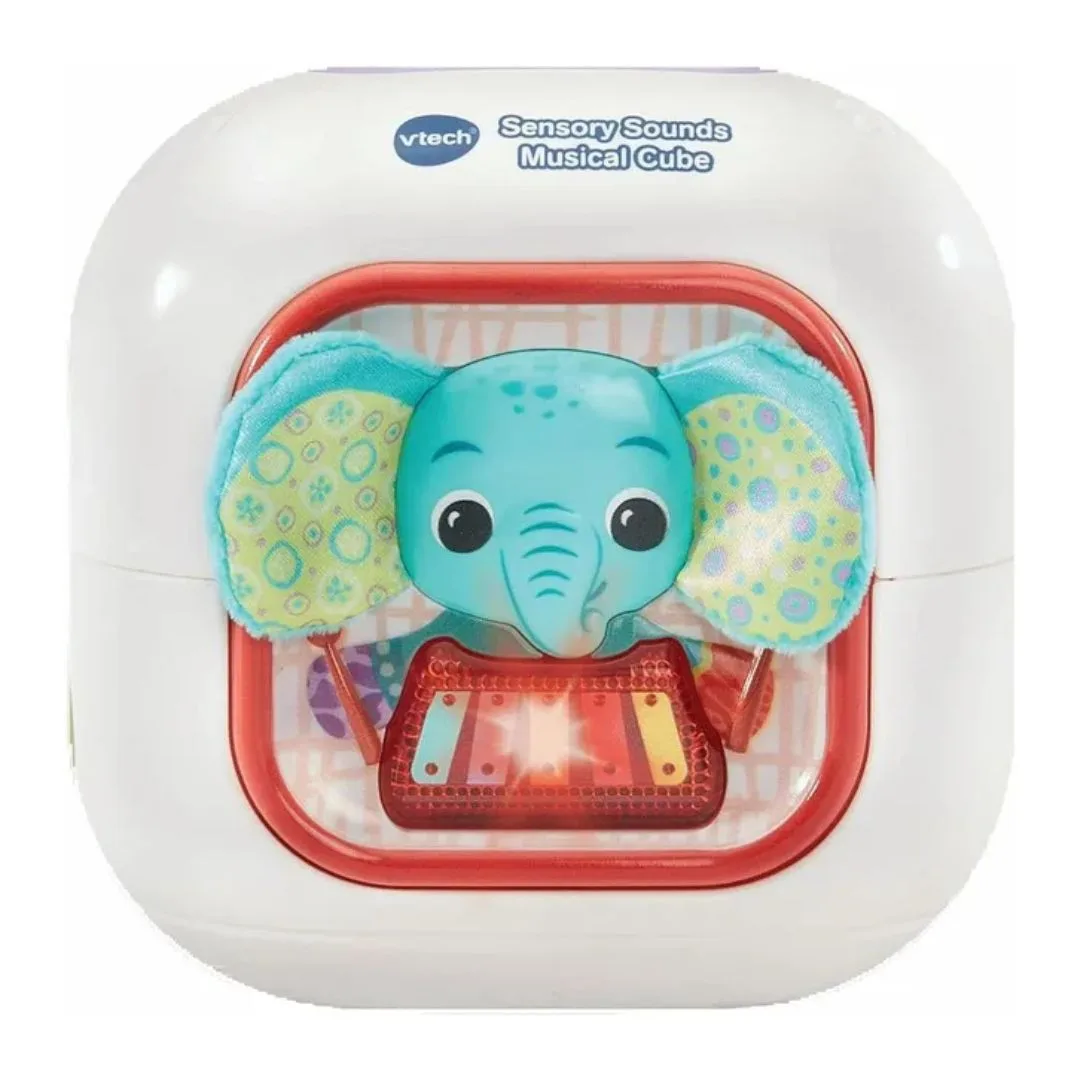 Vtech Sensory Sounds Musical Cube, VT80-574103 - Image 2