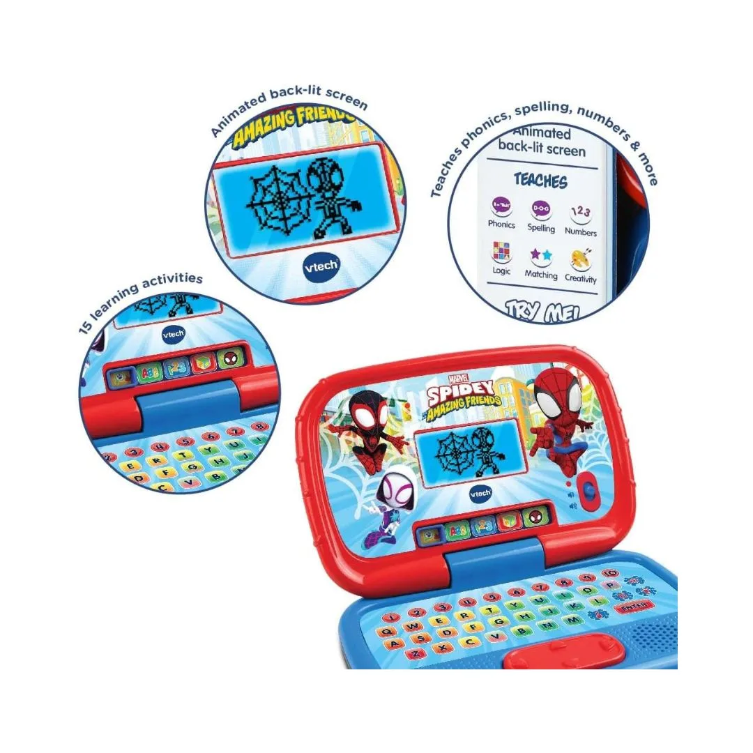 Vtech Spidey Learning Laptop, VT80-561603 - Image 3