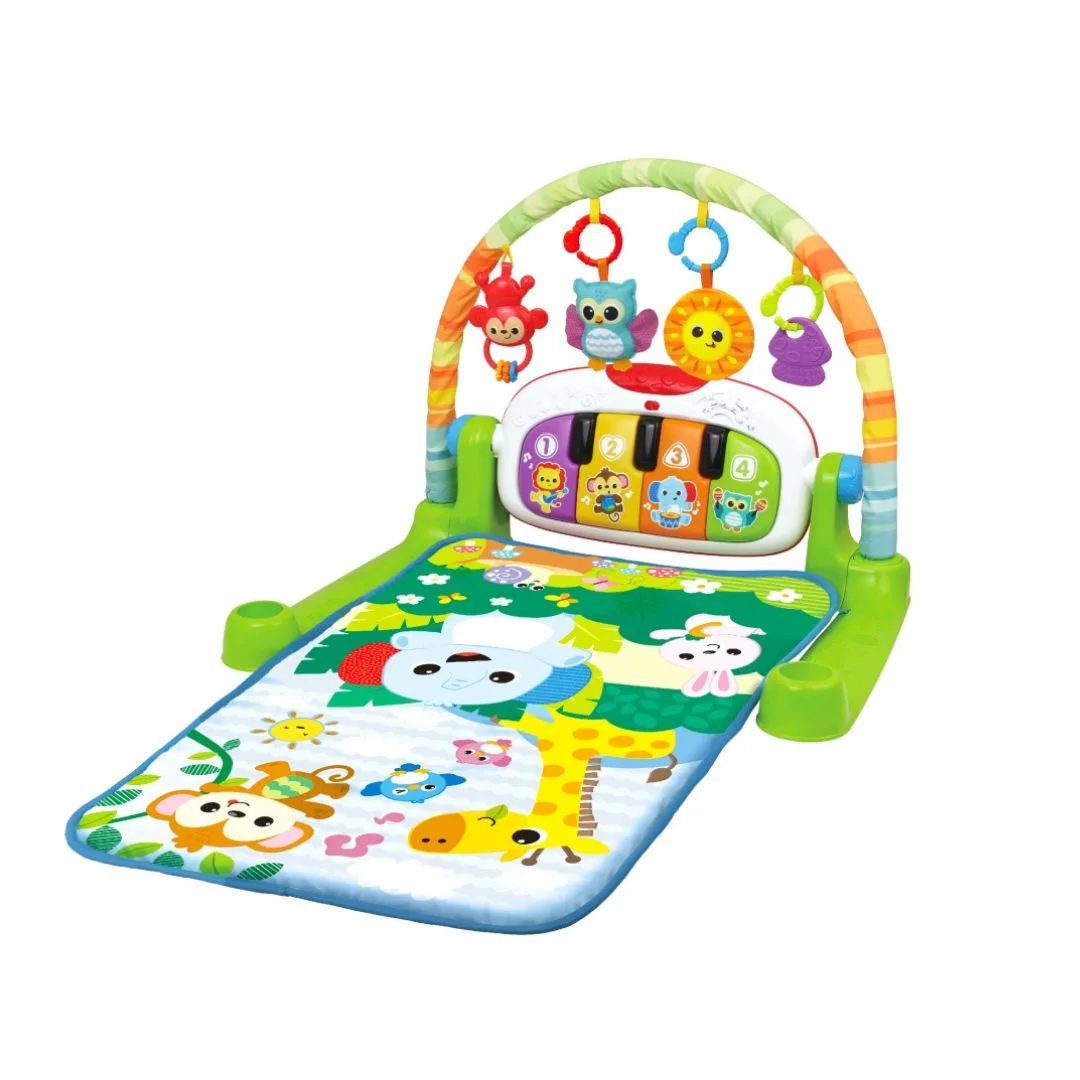 Winfun Jungle Pals Kick'N Play Musical Gym, 240102 - Image 2