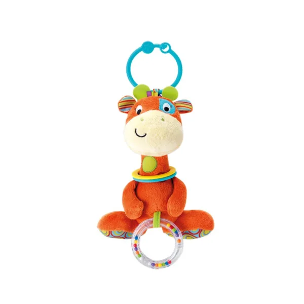Winfun Patch the Giraffe Rattle with Rings, 000117