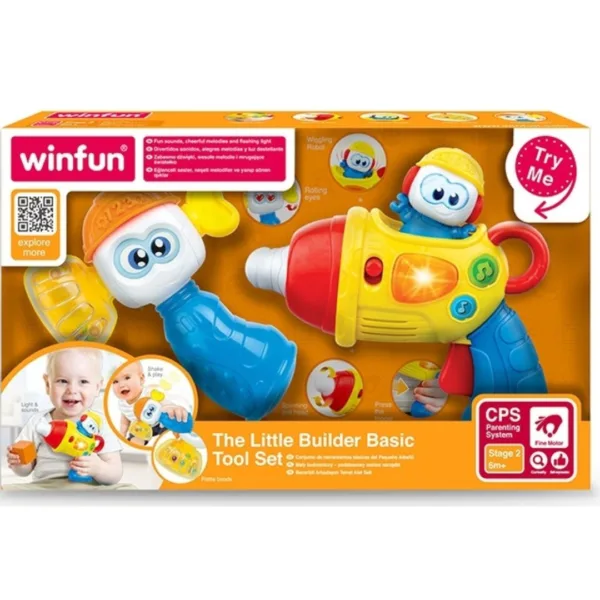 Winfun The Little Builder Basic Tool Set, 003034