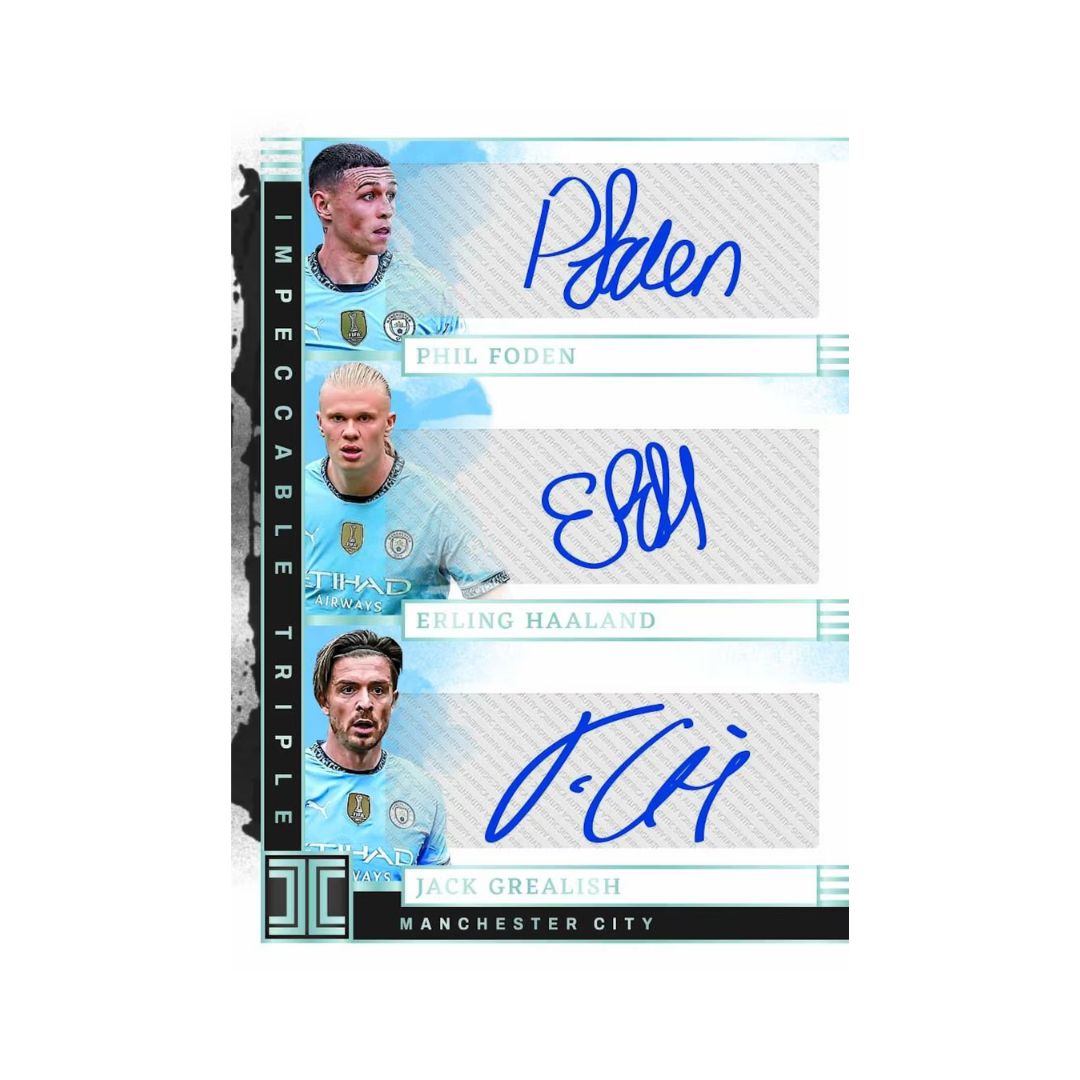 2024-25 Panini Impeccable Premier League EPL Soccer Hobby Box, 17784-7