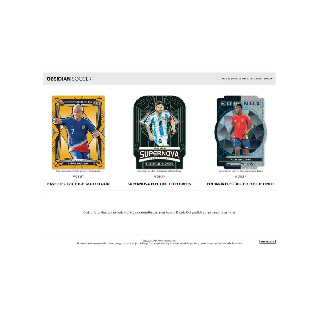 2024-25 Panini Obsidian Soccer Hobby, 17787 - Image 3