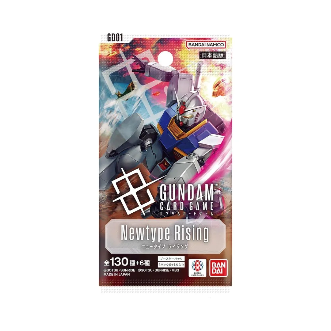 Gundam Card Game Booster Pack Newtype Rising Booster Box Japanese, GD01 - Image 2