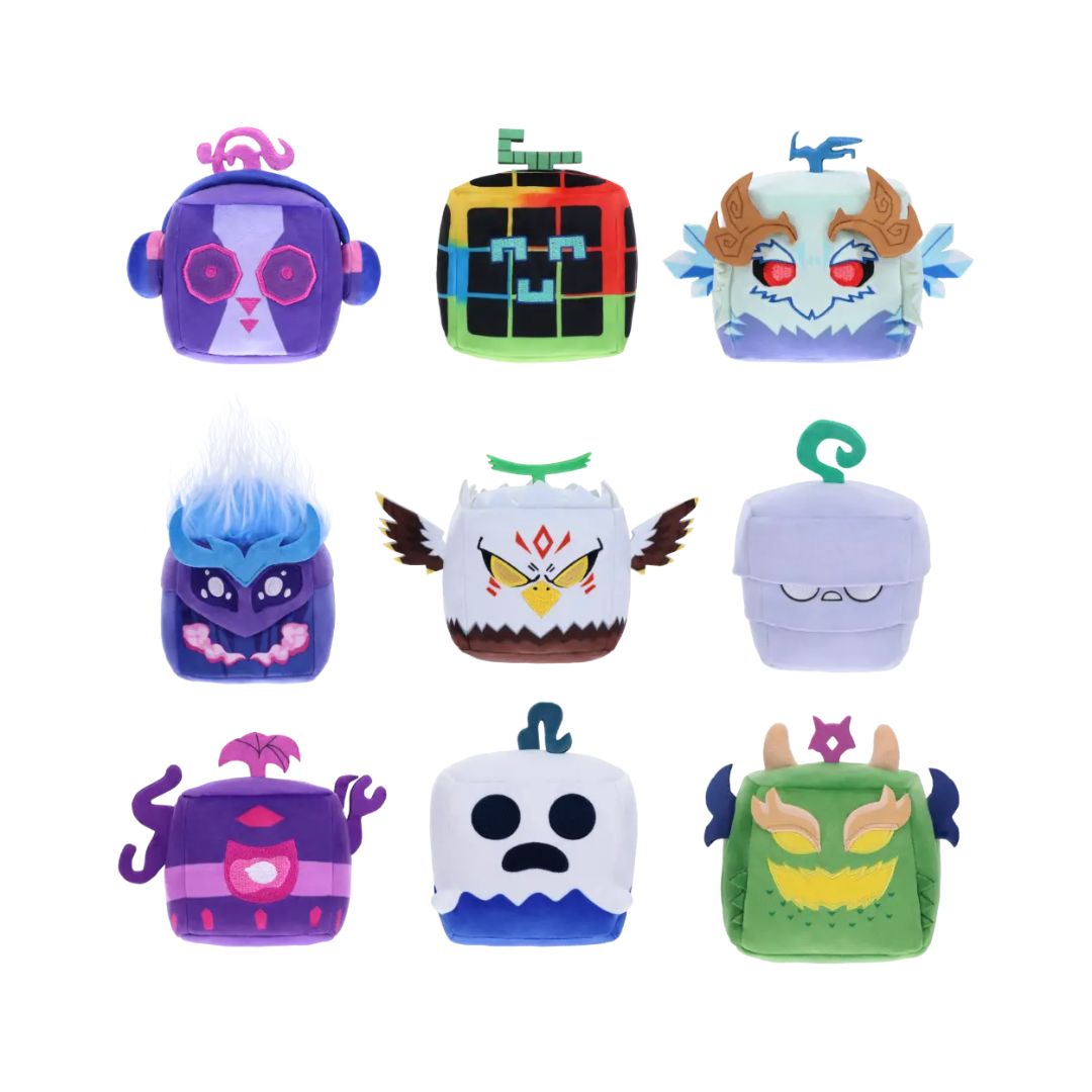 PhatMojo Blox Fruits Mystery Fruit Collectible Plush 4_ S3, CP3360-7