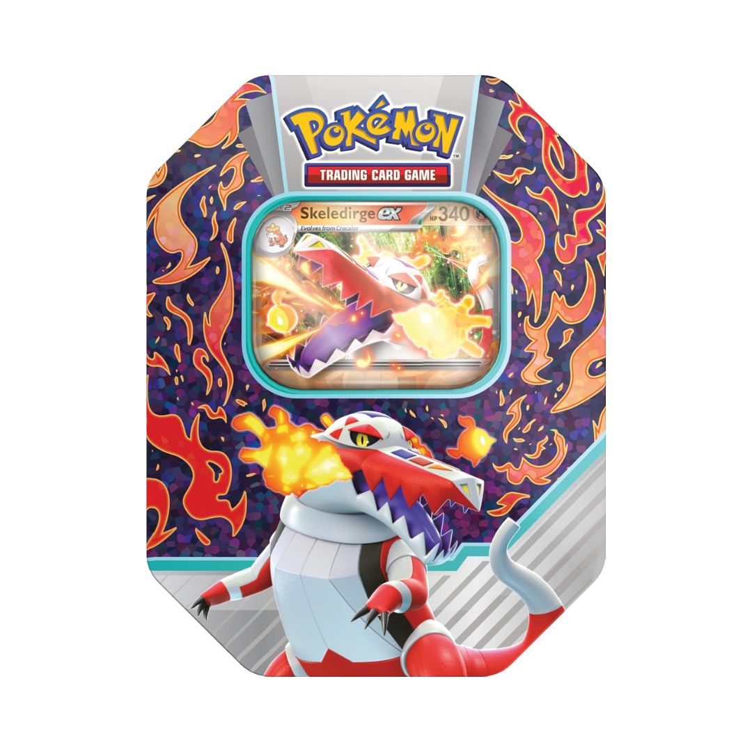 Pokémon TCG_ Paldea Tin-Box Set 2023 Fall (Random 1pc) 210-85297-1