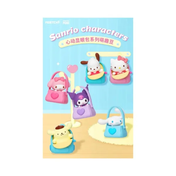 Sanrio characters Eye-catching Bag Series Moetch Bean 1pc Blind Box, 24MQD-014