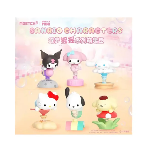 Sanrio characters Shake Dream Series Moetch Bean Sanrio characters 1pc Blind Box, 24MQD-024