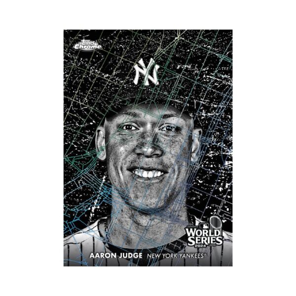 2025 Topps Chrome Baseball Hobby Box featuring a sleek design and showcasing collectible baseball cards