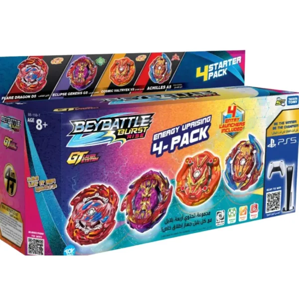 Beybattle – Burst Energy Uprising 4pack-B S5, BB-159-T