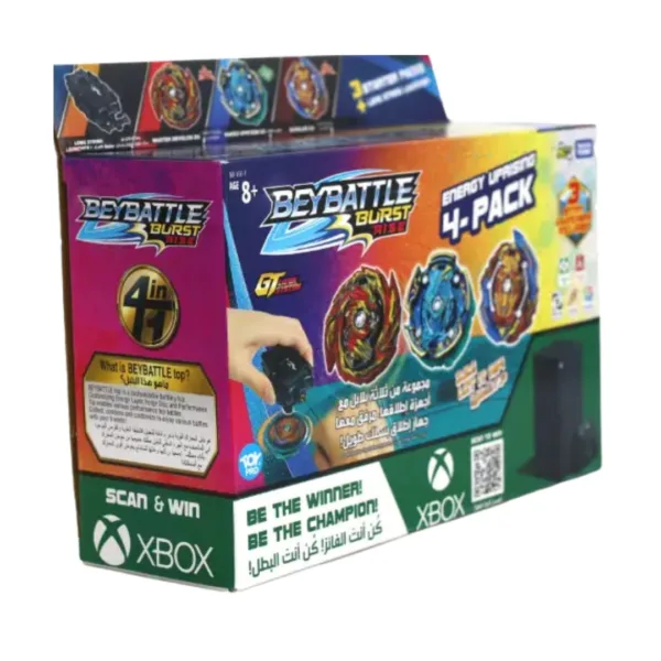 Beybattle – Burst Energy Uprising 4pack-D S5, BB-166-T