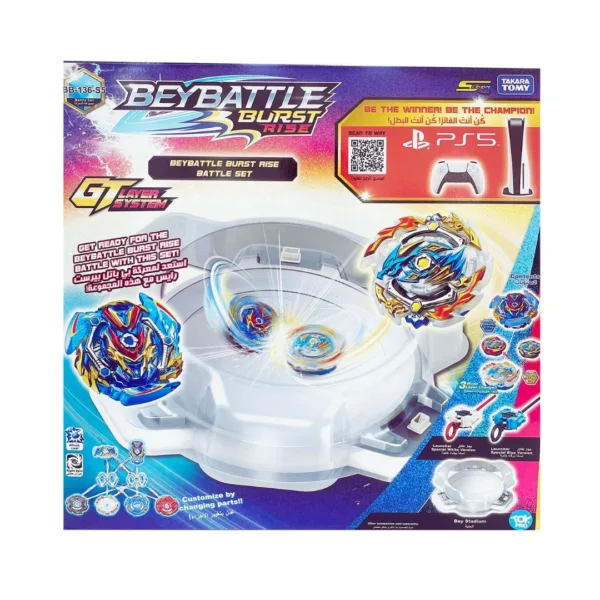 Beybattle Burst Rise Battle Set, BB-136-S5