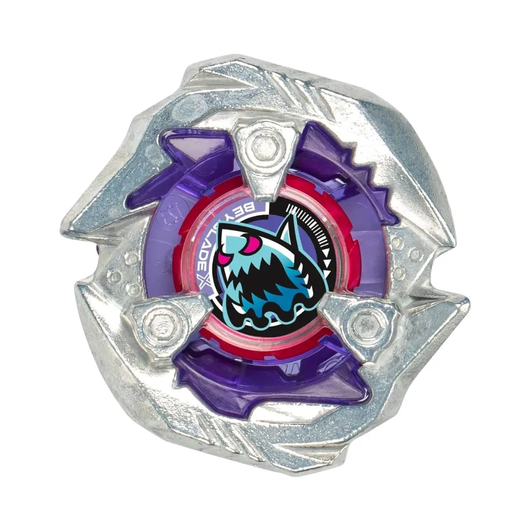 Beyblade X Keel Shark 3-60Lf, a spinning top toy featuring a shark design, vibrant colors, and a dynamic battle style.
