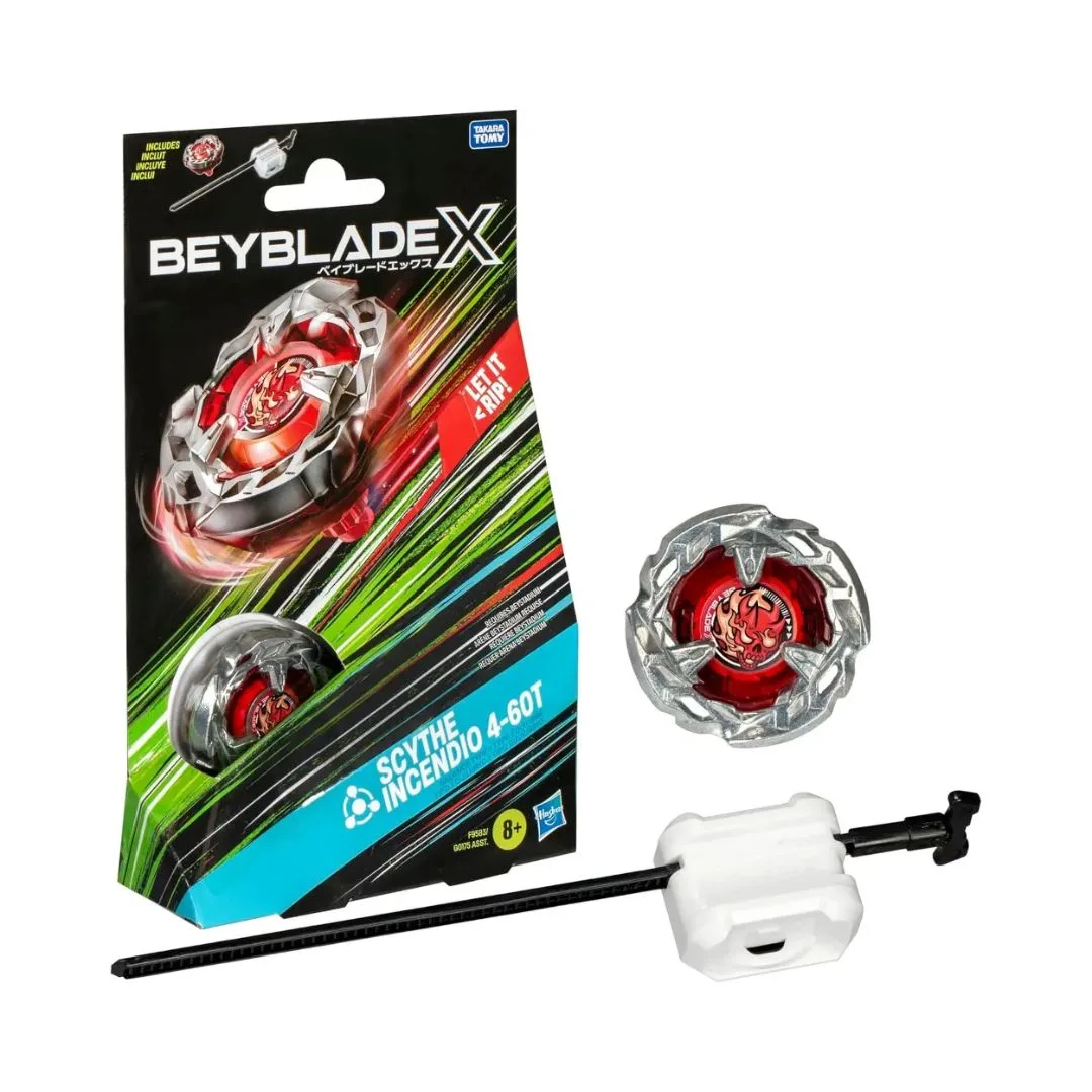 Beyblade X Launcher Scythe Incendio 4-60T - TP9583 - Image 2