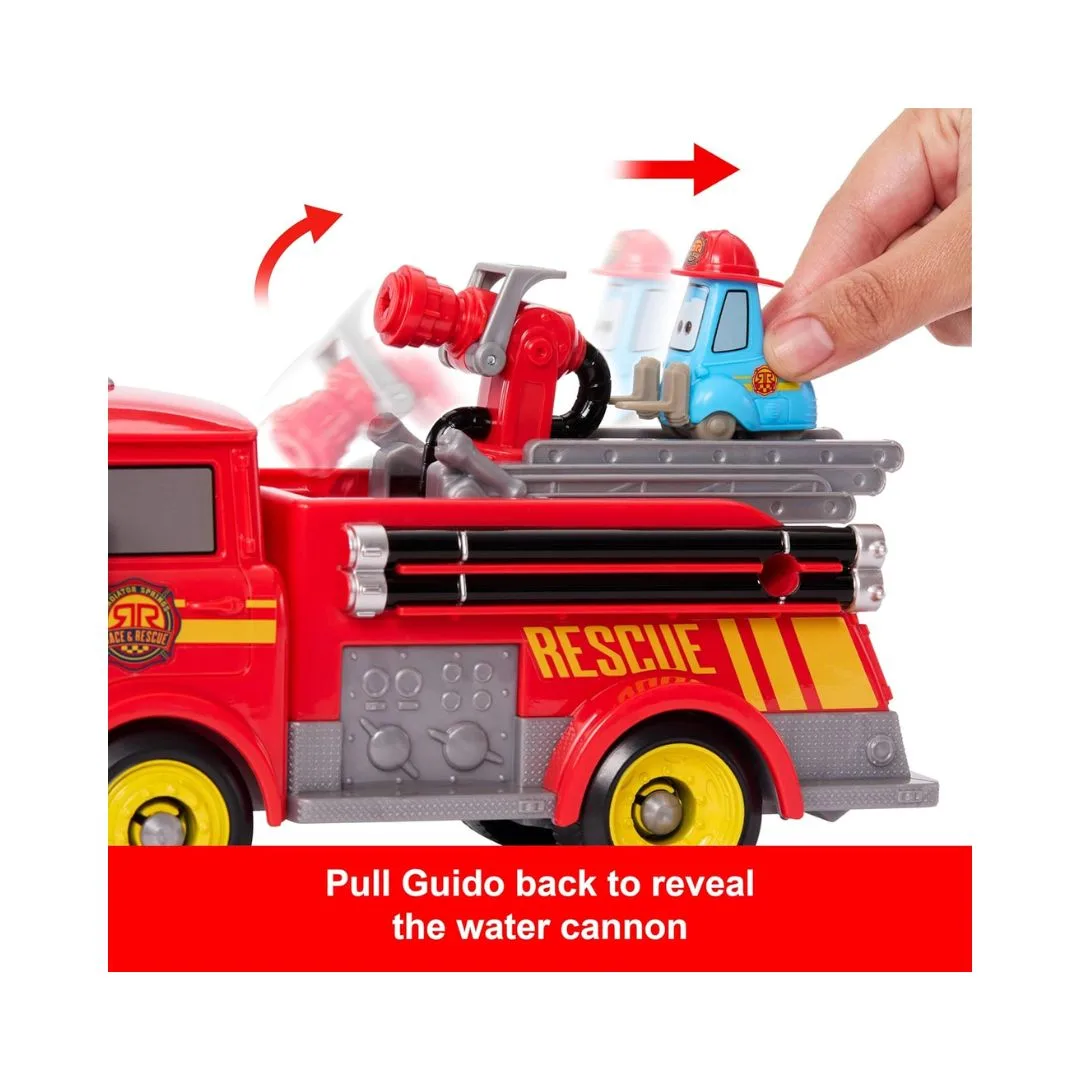 Disney and Pixar Cars Toy Firetruck - Jfl54 - Image 2