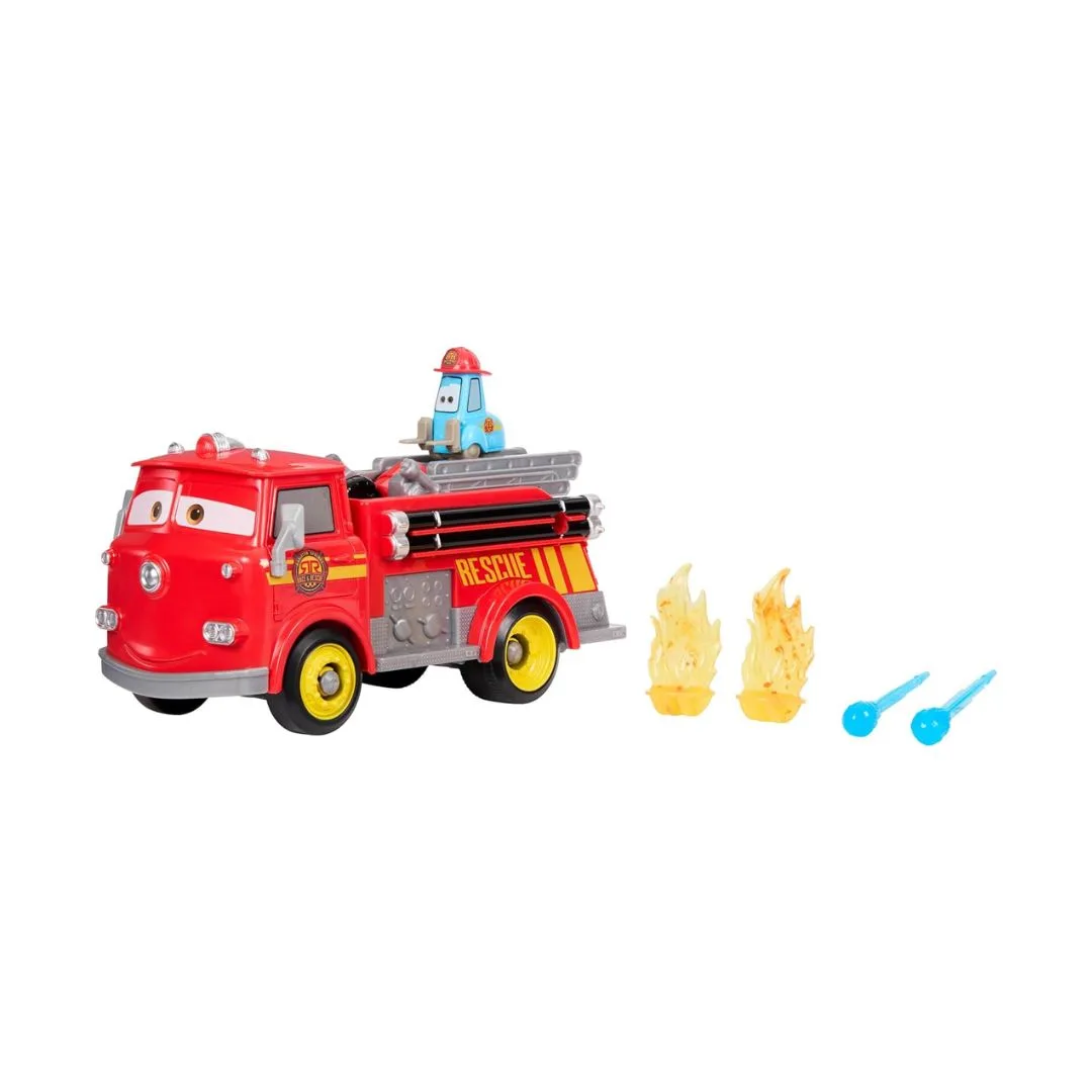 Disney and Pixar Cars Toy Firetruck - Jfl54 - Image 6