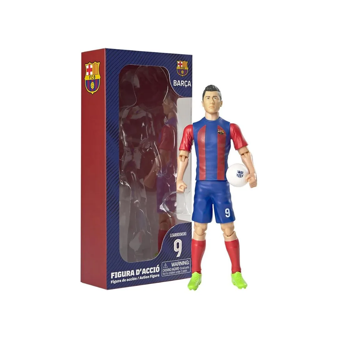 Football figure FC Barcelona Robert Lewandowski 20 cm - 83569 - Image 4