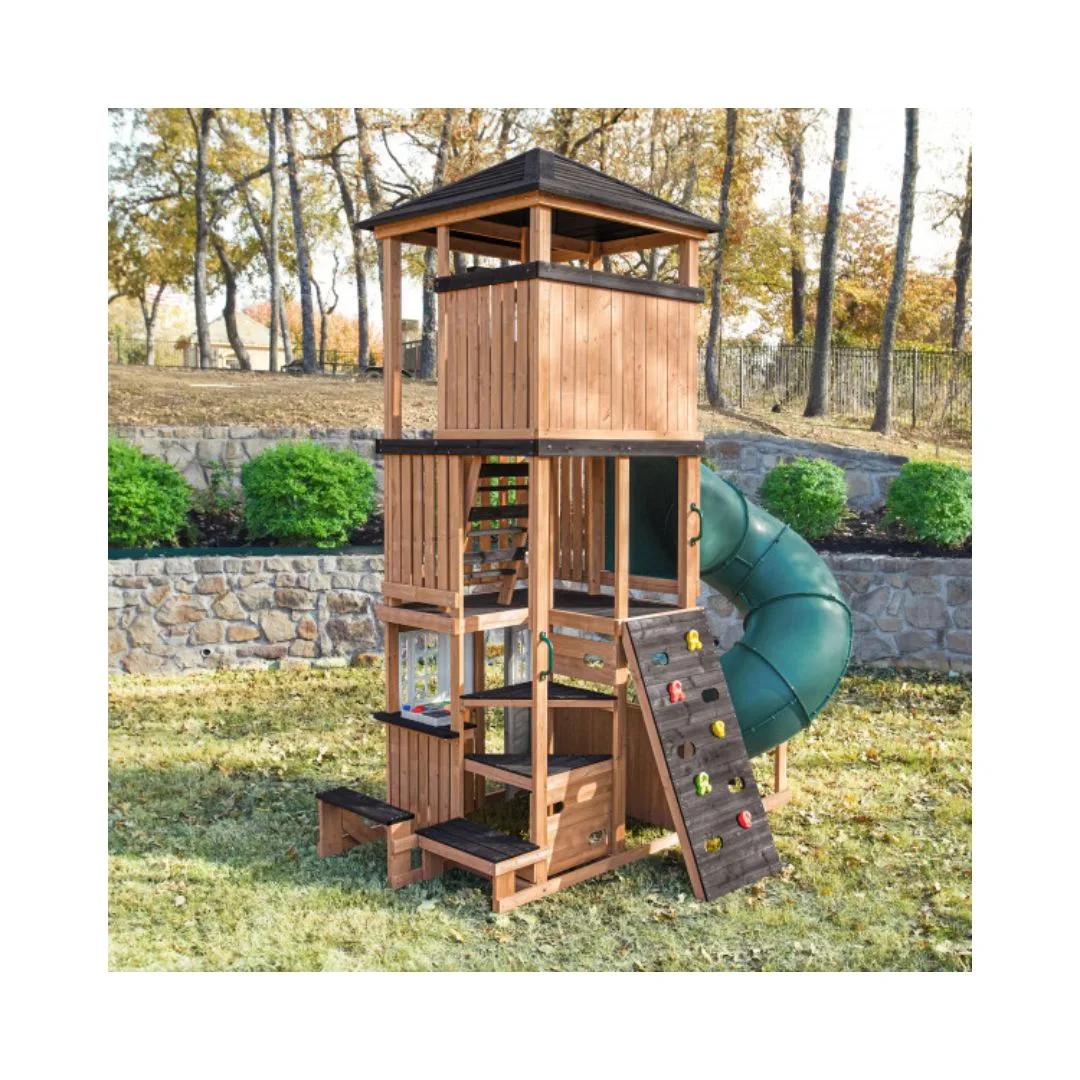 Kidkraft Panorama Tower Wooden Playhouse, P280226 - Image 4