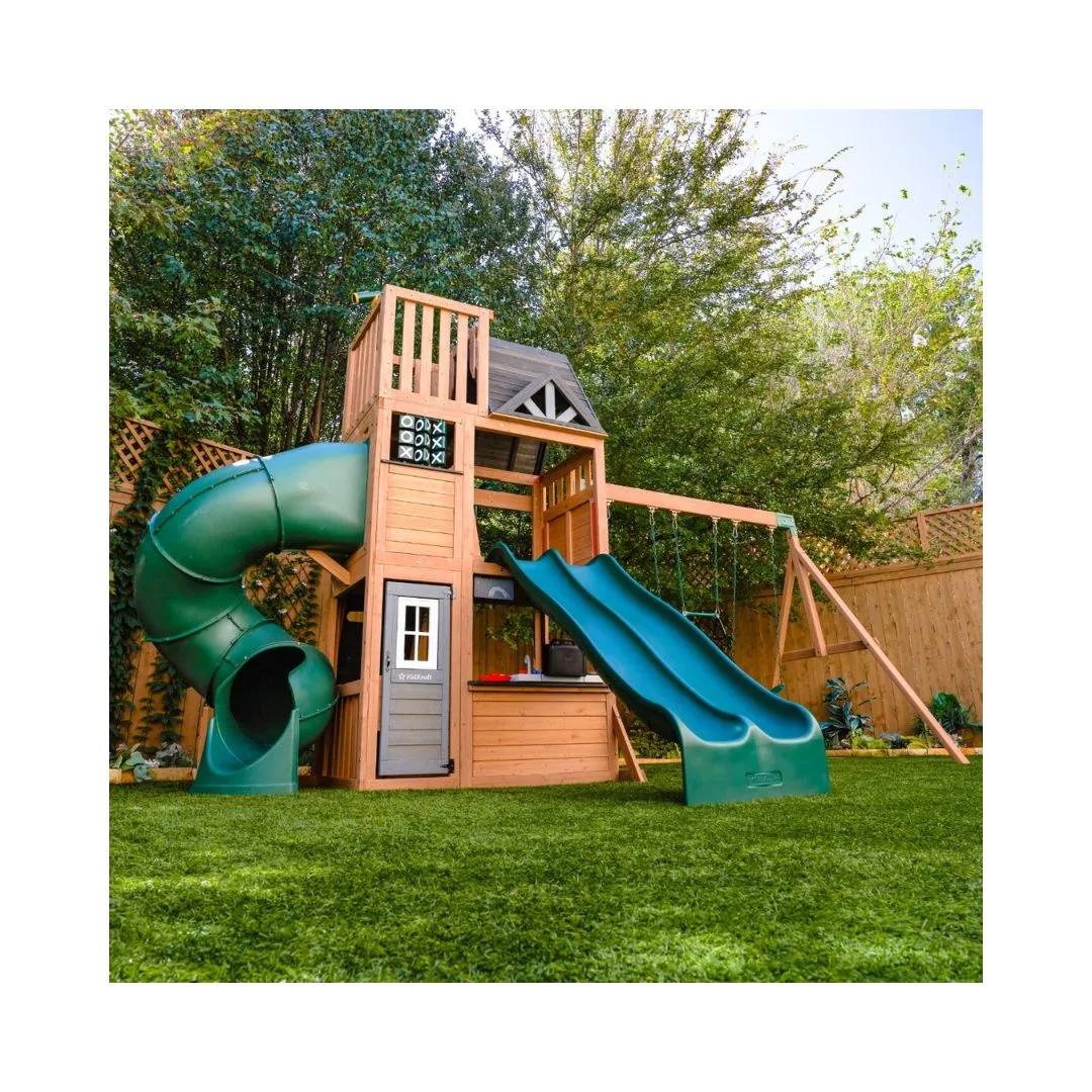 Kidkraft Summit View Wooden Swing Playset - F29750E - Image 3