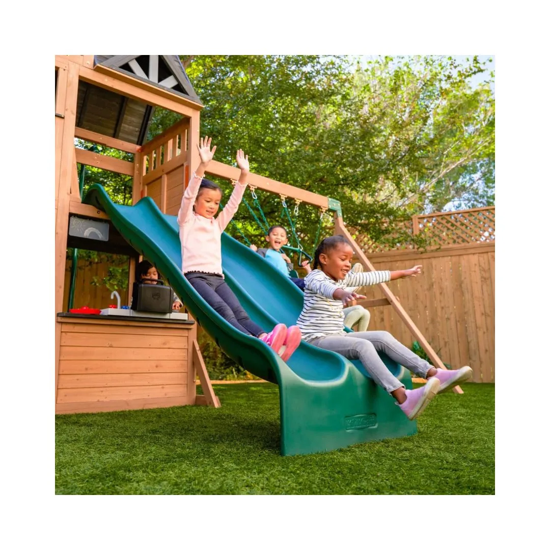 Kidkraft Summit View Wooden Swing Playset - F29750E - Image 4