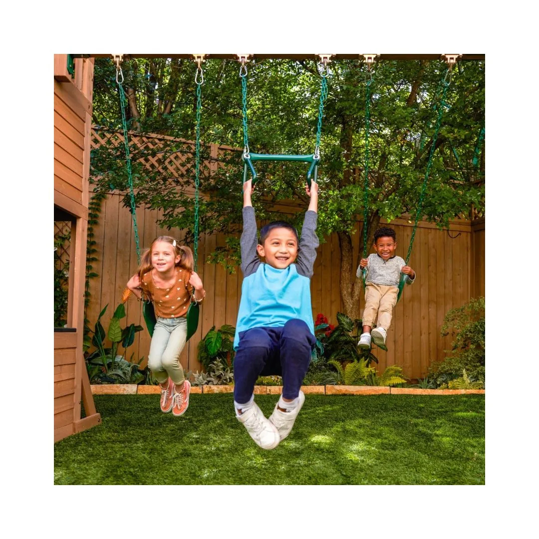 Kidkraft Summit View Wooden Swing Playset - F29750E - Image 9