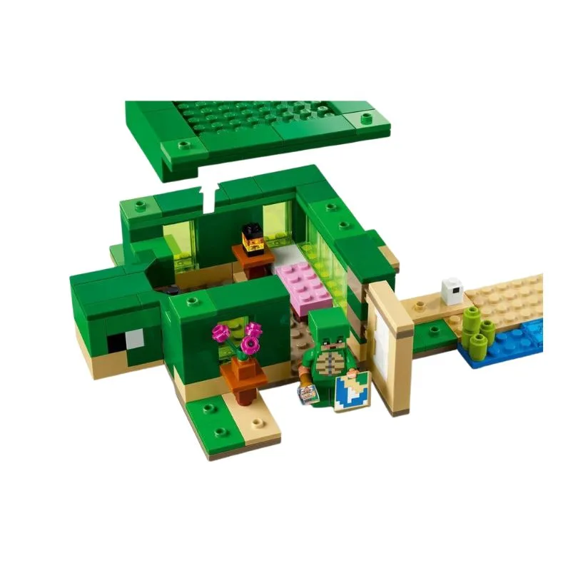 LEGO Minecraft 21254 The Turtle Beach House - 6470593 - Image 3