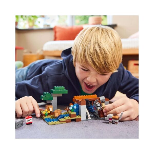 LEGO Minecraft set 21269 features an armadillo, mine, and characters for an adventurous building experience