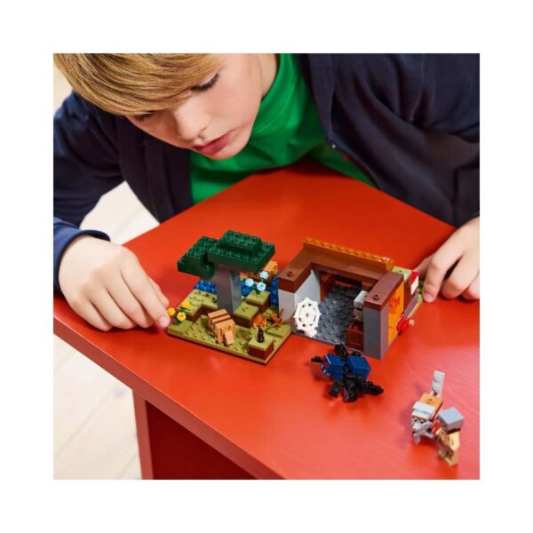 LEGO Minecraft set 21269 features an armadillo, mine, and characters for an adventurous building experience