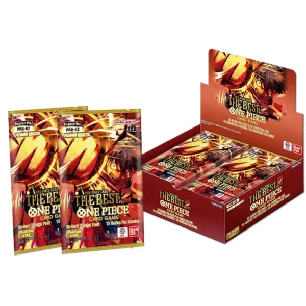 One Piece Card Game PRB02 The Best Vol. 2 Premium Booster Box ENG, OP-PRB-02