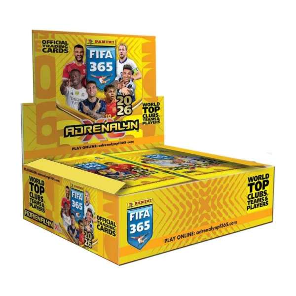 Panini FIFA 365 2026 AXL Trading Card Booster Box – 9178