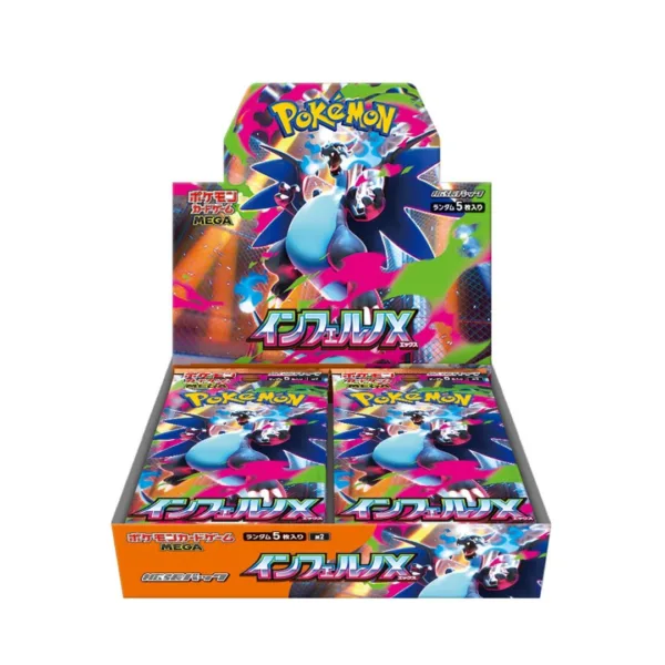 Pokémon Card Game MEGA Expansion Pack Inferno X Booster Box M2-JPN