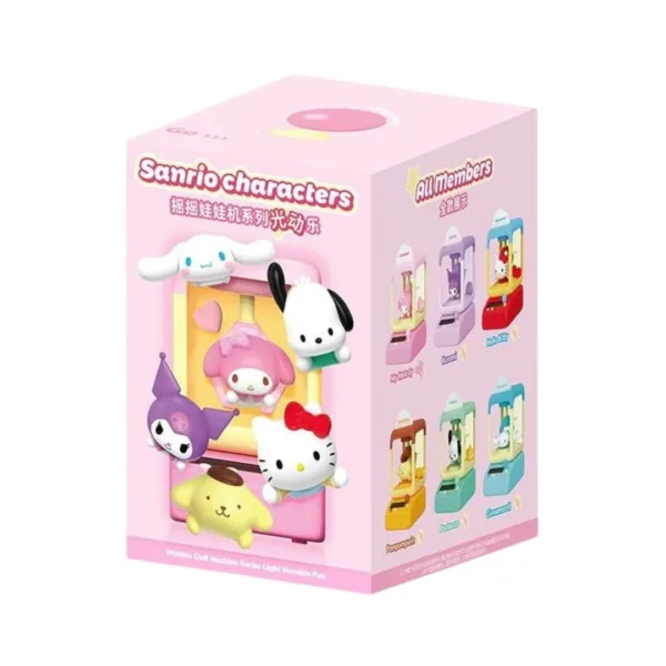 Sanrio Characters Wobble Doll Machine Series Light Movable Fun Blind Box, 24GDL-001
