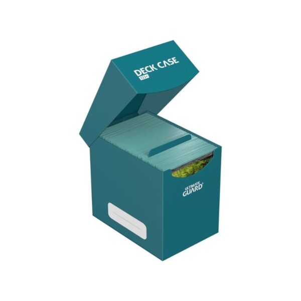 Ultimate Guard Deck Case 133+ in petrol color, designed for card protection and storage